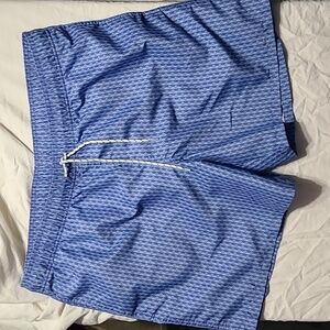 Mens Goodfellow & Co blue and purplish diamond patterned Swim‎ Trunks